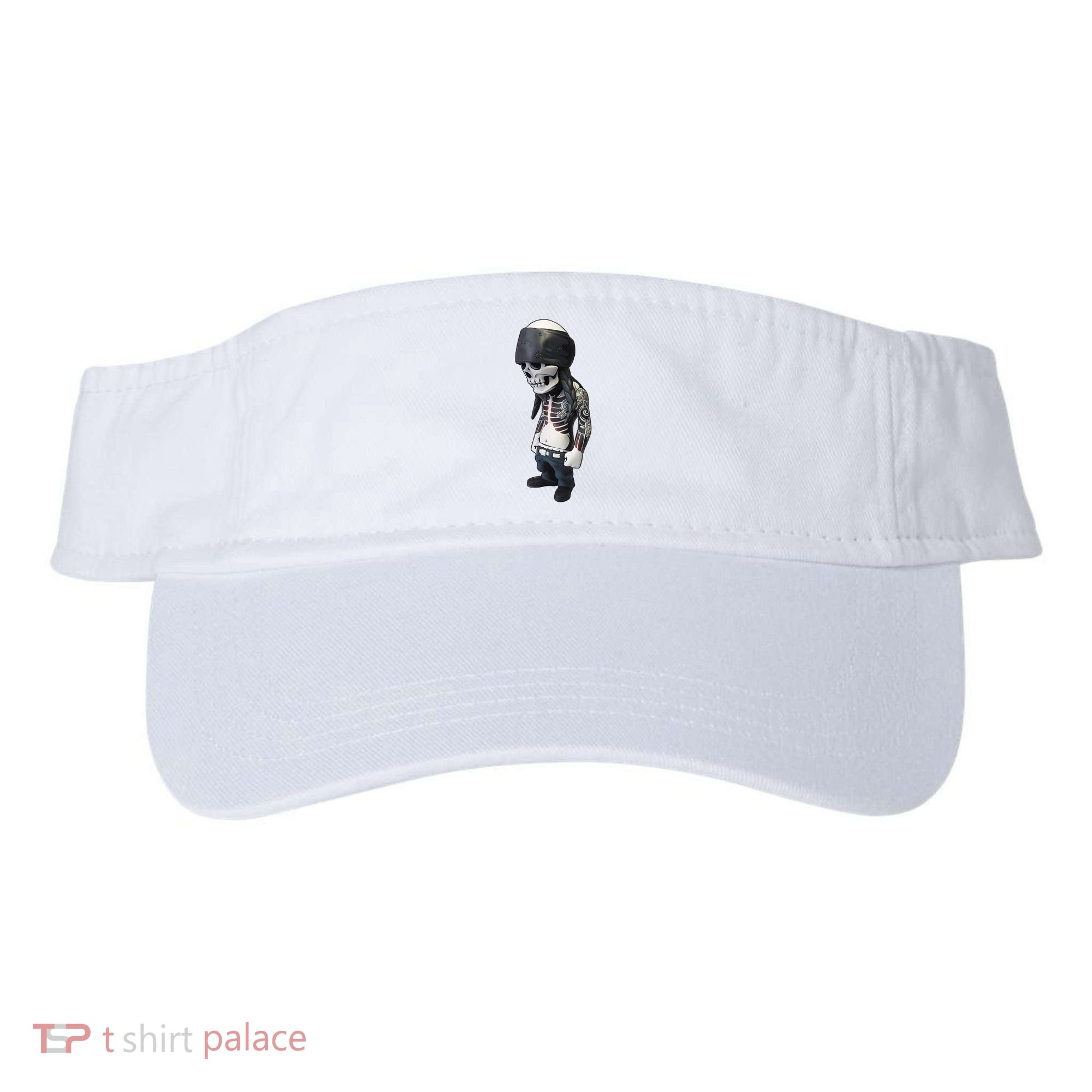 Gangster Skull Cool Swag Visor