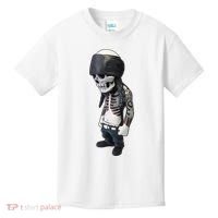 Gangster Skull Cool Swag Kids T-Shirt thumb 0