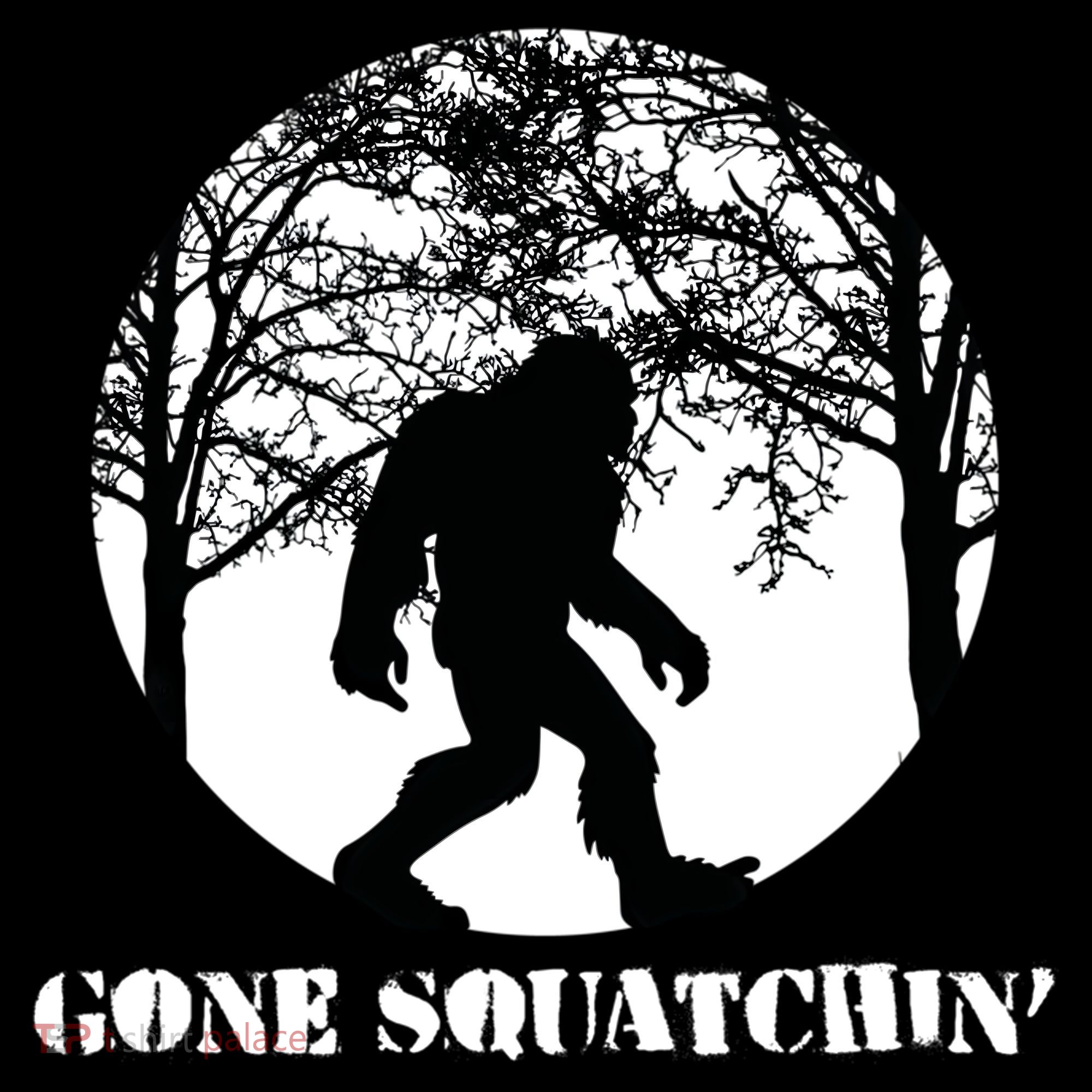 Gone Squatchin Cryptid Sasquatch Bigfoot Hunter Great Gift Bucket Hat