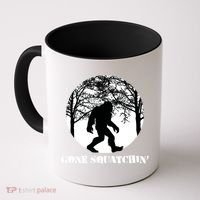 Gone Squatchin Cryptid Sasquatch Bigfoot Hunter Great Gift Coffee Mug thumb 0