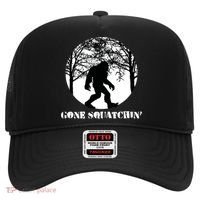 Gone Squatchin Cryptid Sasquatch Bigfoot Hunter Great Gift Hat thumb 0