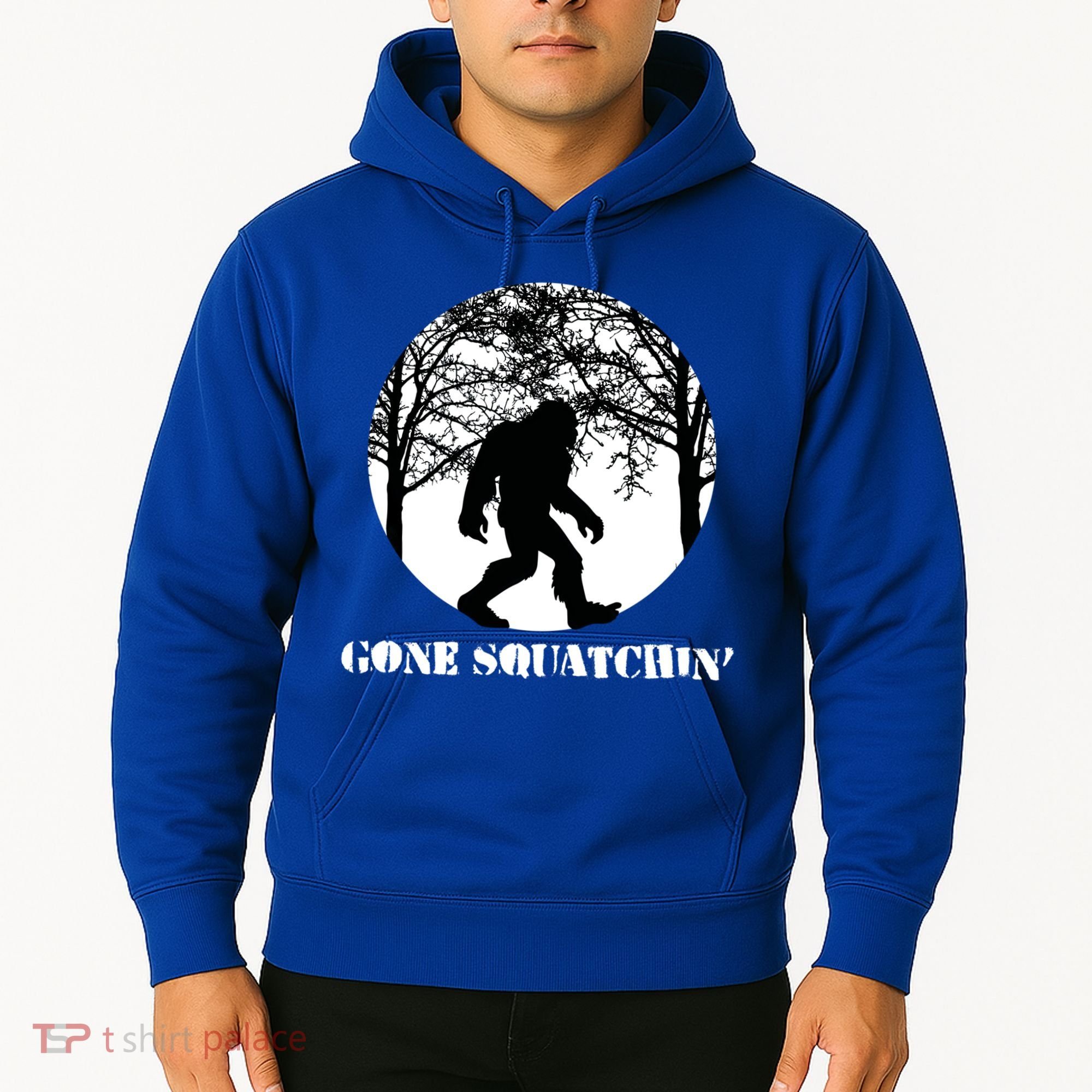 Gone Squatchin Cryptid Sasquatch Bigfoot Hunter Great Gift Hoodie