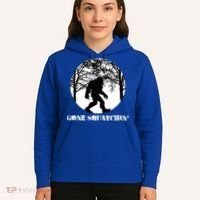 Gone Squatchin Cryptid Sasquatch Bigfoot Hunter Great Gift Hoodie thumb 5