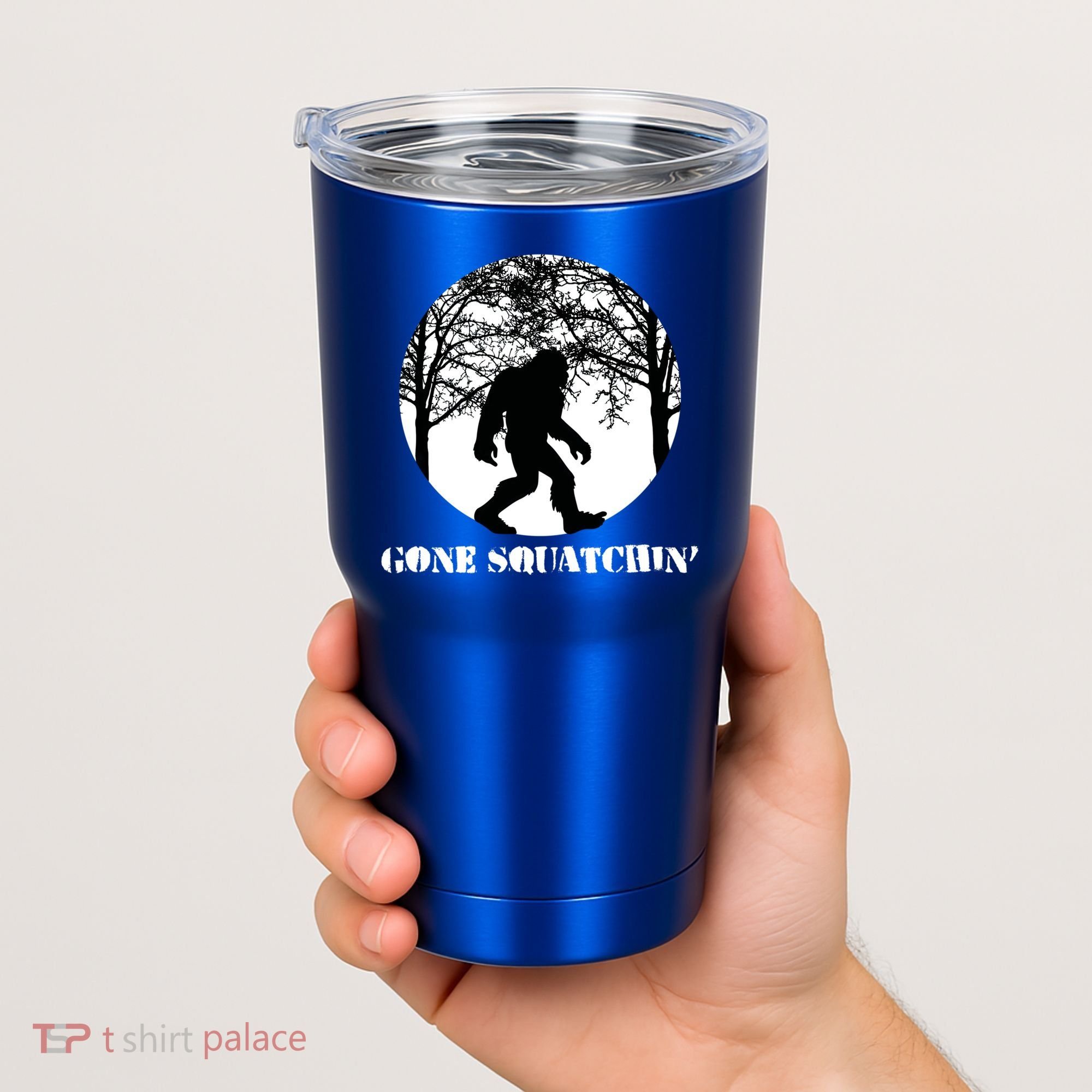 Gone Squatchin Cryptid Sasquatch Bigfoot Hunter Great Gift Tumbler
