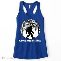 Gone Squatchin Cryptid Sasquatch Bigfoot Hunter Great Gift Women's Tank Top thumb 0