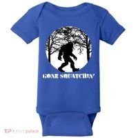 Gone Squatchin Cryptid Sasquatch Bigfoot Hunter Great Gift Baby Bodysuit thumb 0