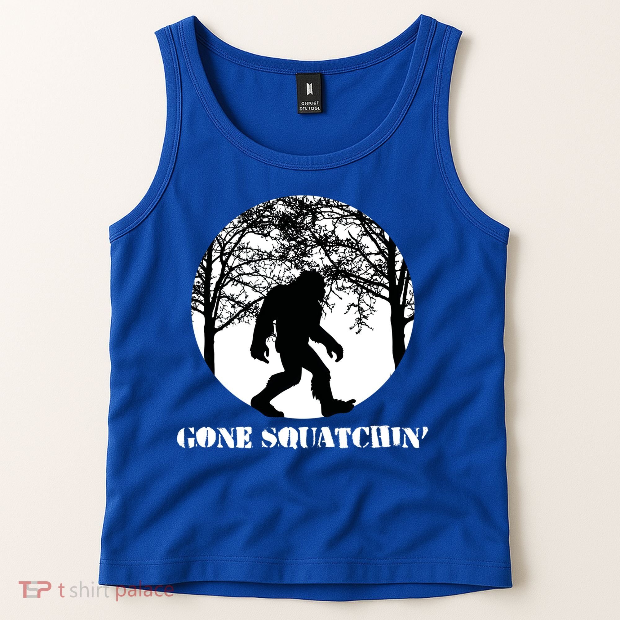 Gone Squatchin Cryptid Sasquatch Bigfoot Hunter Great Gift Tank Top