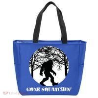 Gone Squatchin Cryptid Sasquatch Bigfoot Hunter Great Gift Tote Bag thumb 0