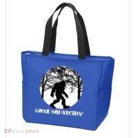 Gone Squatchin Cryptid Sasquatch Bigfoot Hunter Great Gift Tote Bag thumb 3
