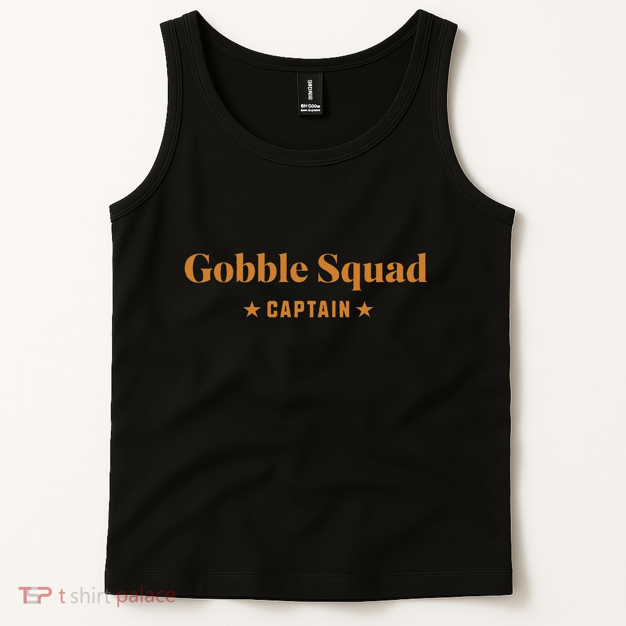 Gobble Squad Captain Gobble Gobble Gobble Tank Top