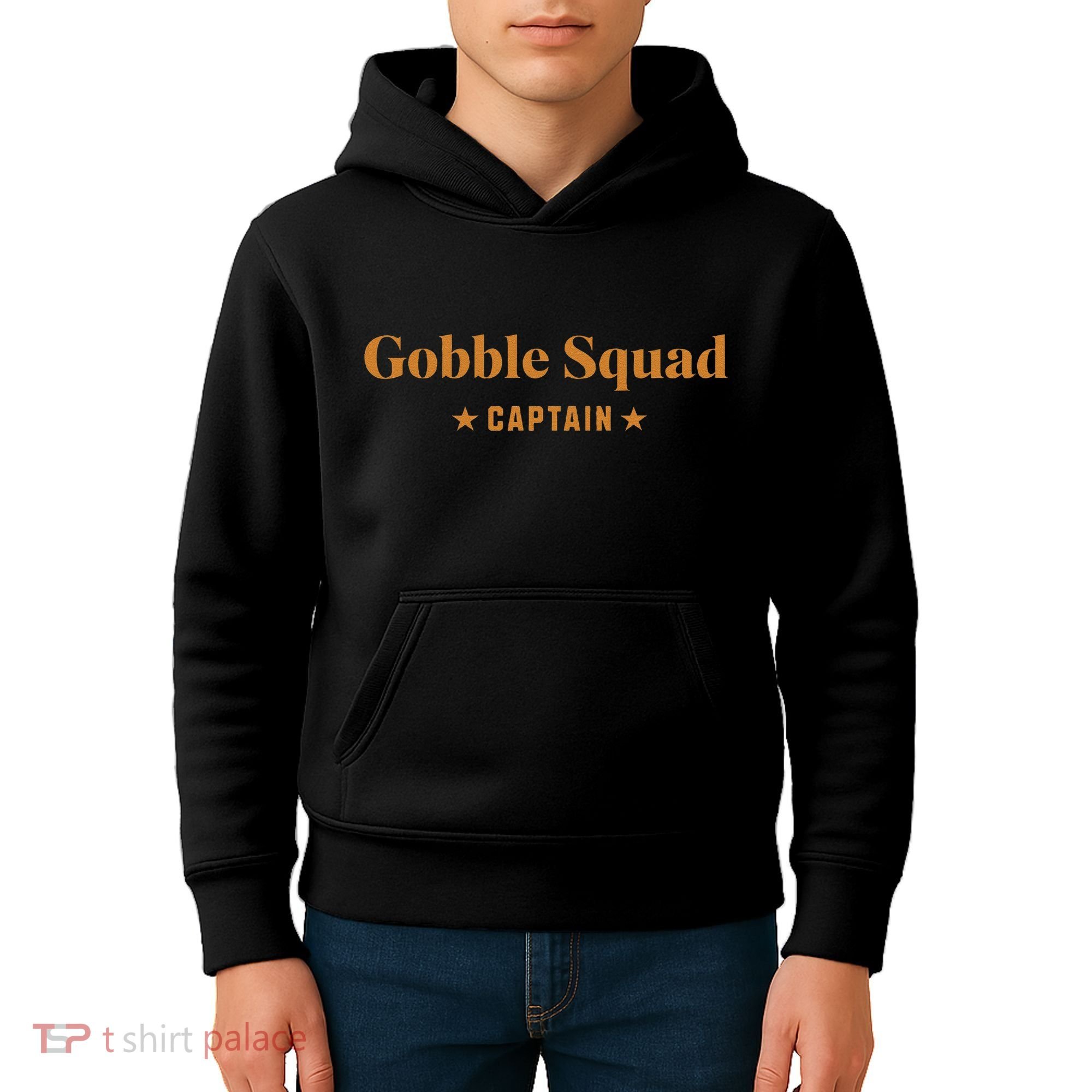 Gobble Squad Captain Gobble Gobble Gobble Kids Hoodie