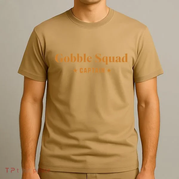 Gobble Squad Captain Gobble Gobble Gobble T-Shirt
