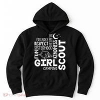 Girl Scout Camping Adventure Scout Troop Cookie Dealer Hoodie thumb 0