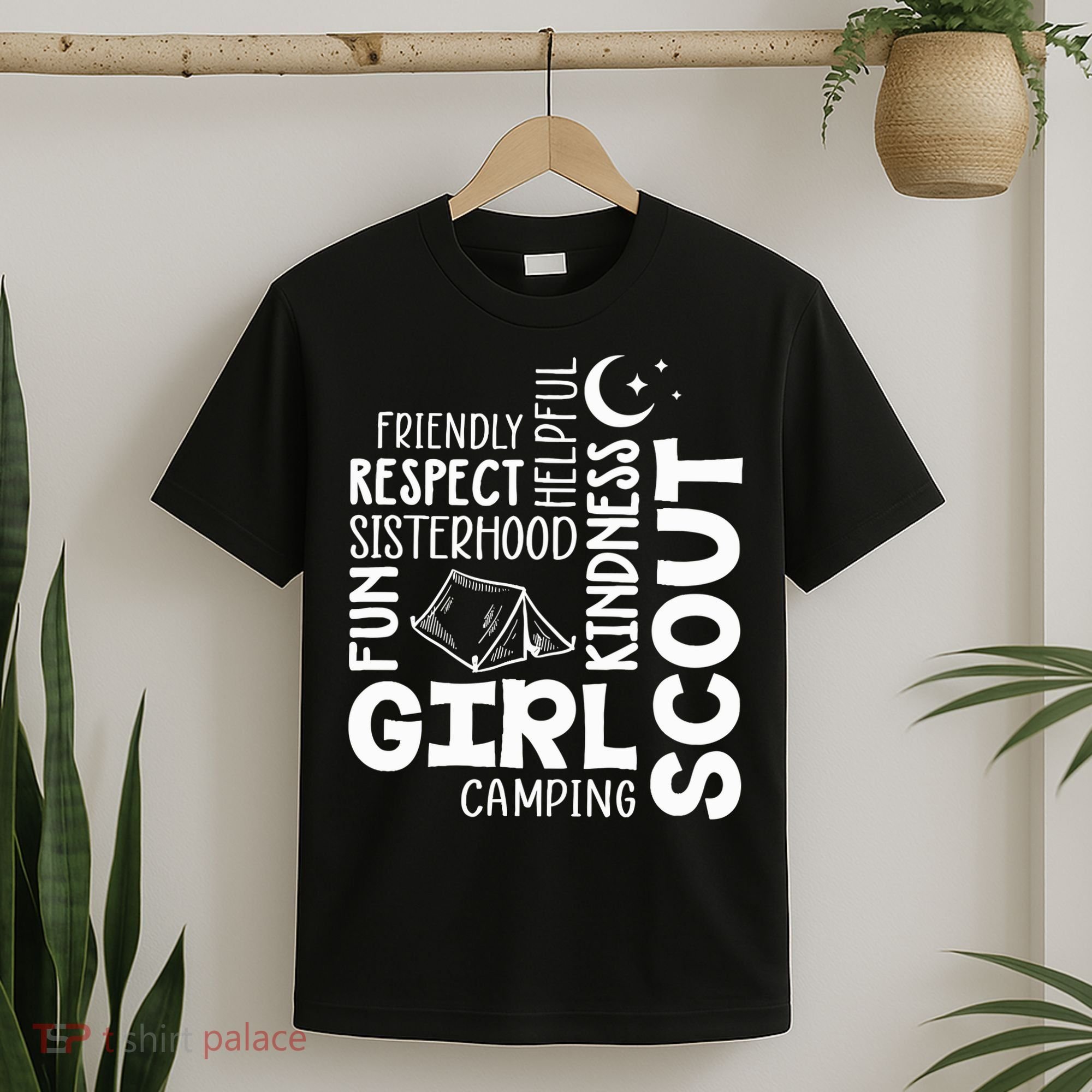 Girl Scout Camping Adventure Scout Troop Cookie Dealer T-Shirt