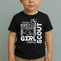 Girl Scout Camping Adventure Scout Troop Cookie Dealer Toddler T-Shirt thumb 2