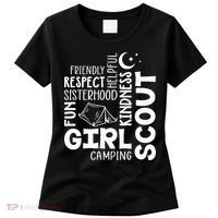 Girl Scout Camping Adventure Scout Troop Cookie Dealer Women's T-Shirt thumb 0