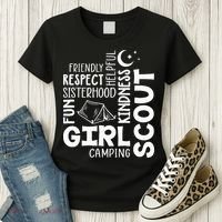 Girl Scout Camping Adventure Scout Troop Cookie Dealer Women's T-Shirt thumb 3