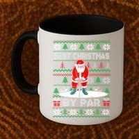 Golf Santa Claus Best Christmas By Par Coffee Mug thumb 2