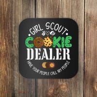 Girl Scout Cookie Dealer Coaster thumb 0