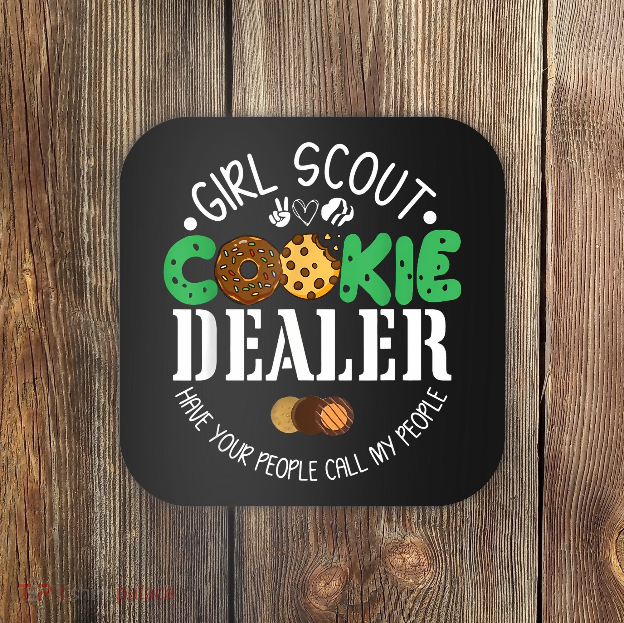 Girl Scout Cookie Dealer Coaster