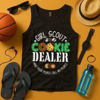 Girl Scout Cookie Dealer Tank Top thumb 4