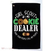 Girl Scout Cookie Dealer Golf Towel thumb 0