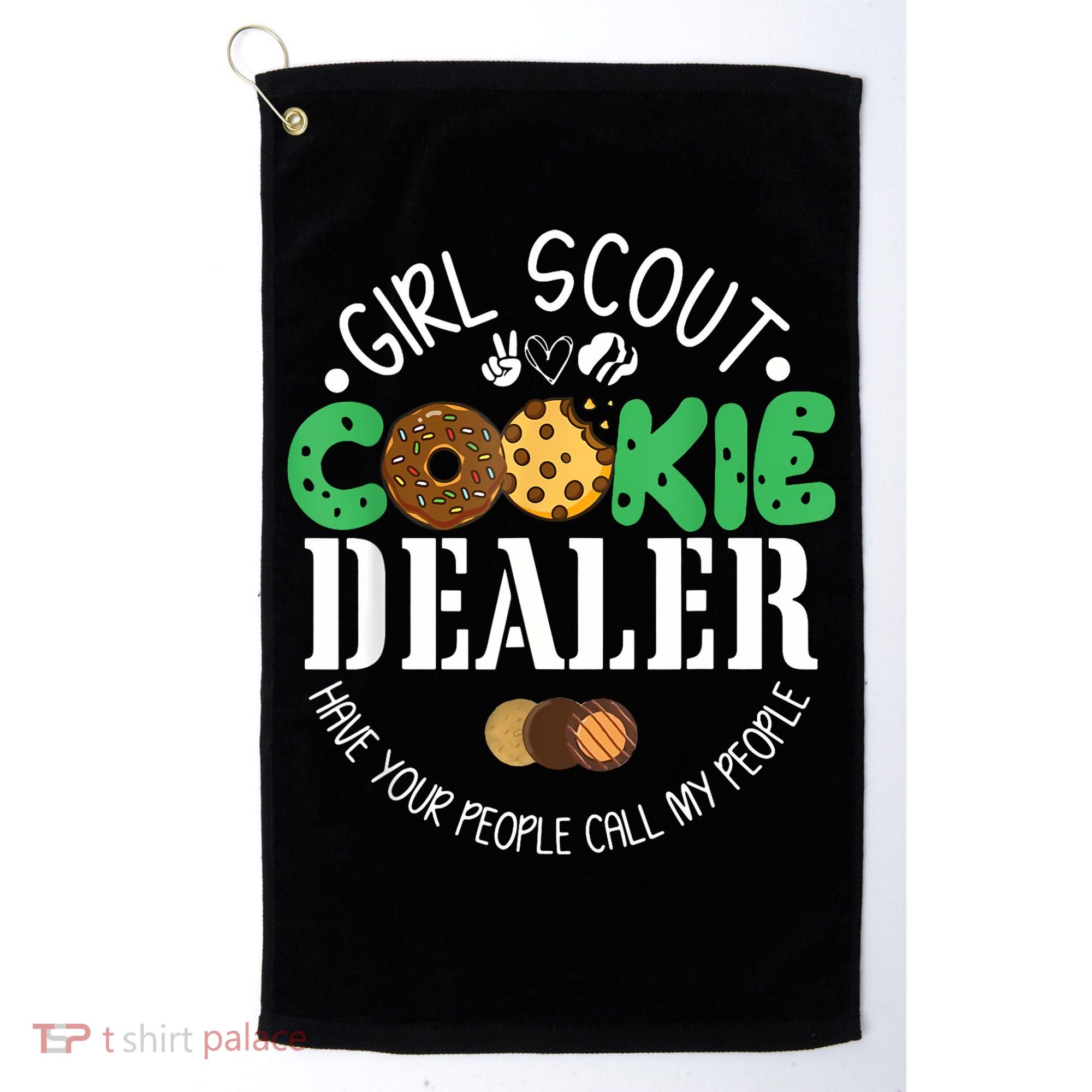 Girl Scout Cookie Dealer Golf Towel