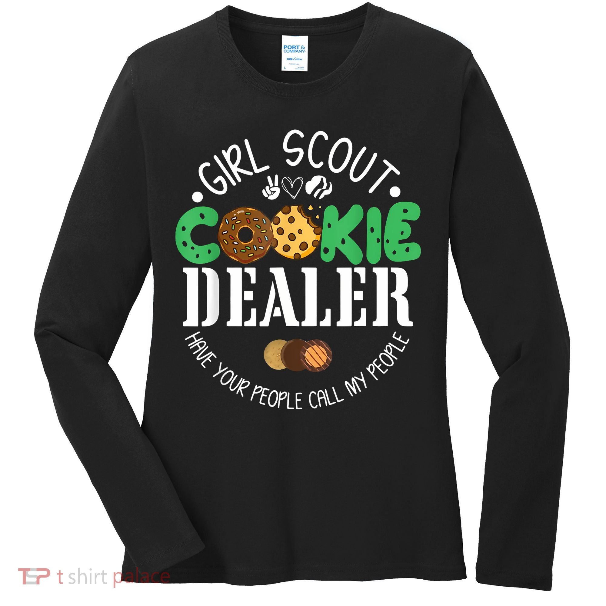 Girl Scout Cookie Dealer Women's Long Sleeve Shirt