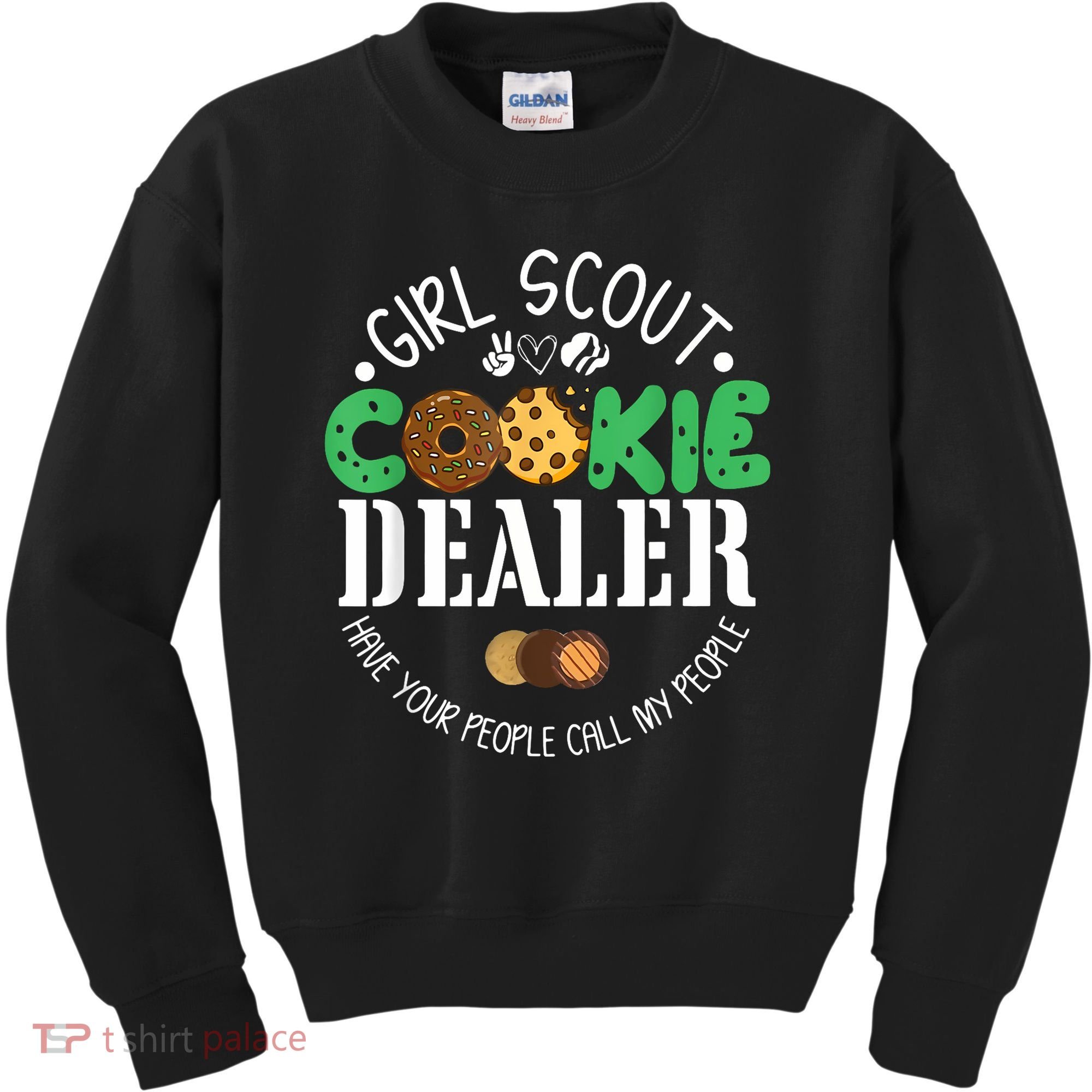 Girl Scout Cookie Dealer Kids Sweatshirt