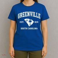Greenville South Carolina SC Vintage State Athletic Style T-Shirt thumb 4