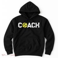 Gifts Softball Coaches Appreciation Softball Coach Hoodie thumb 0