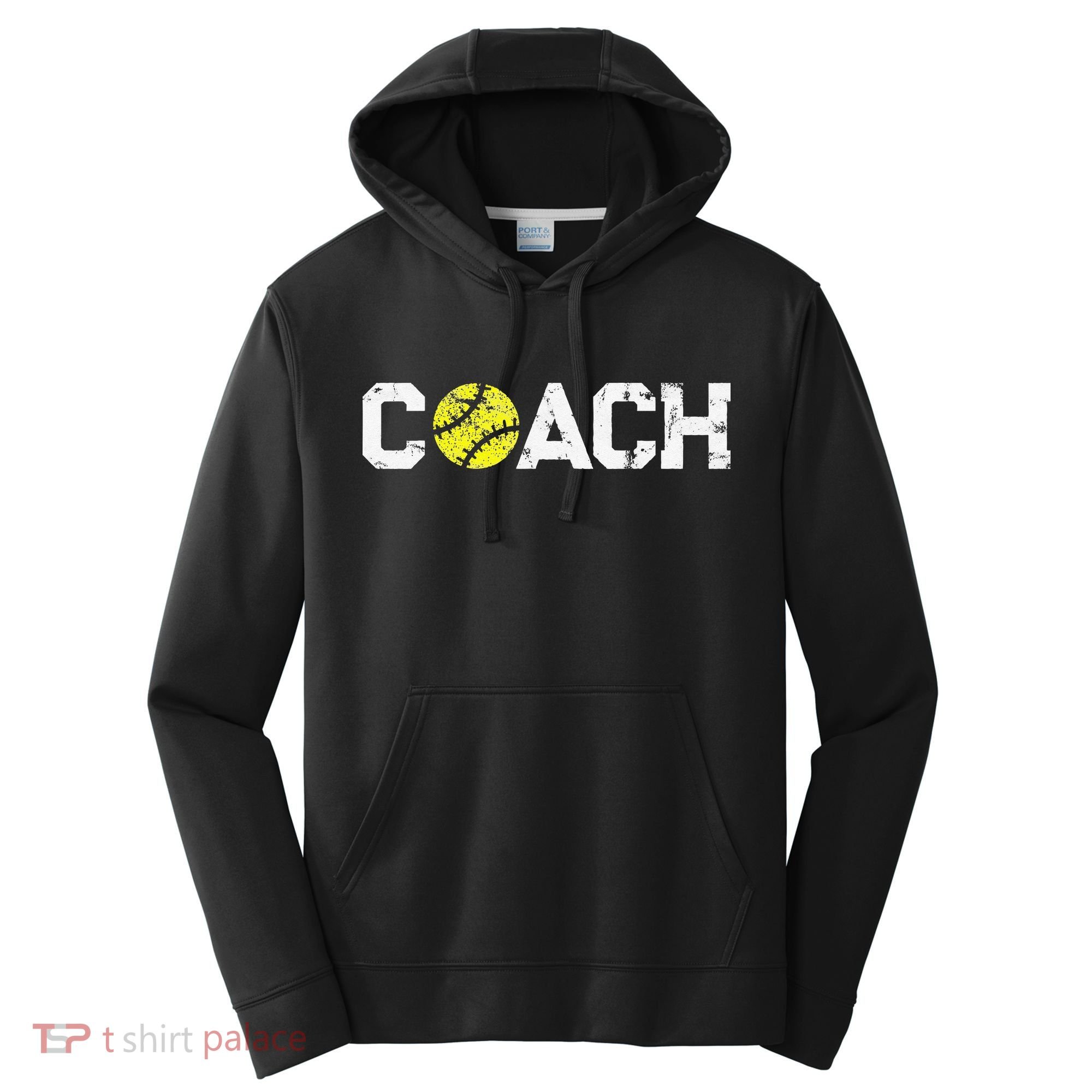 Gifts Softball Coaches Appreciation Softball Coach Performance Fleece Hoodie