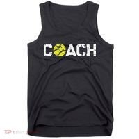 Gifts Softball Coaches Appreciation Softball Coach Tank Top thumb 0