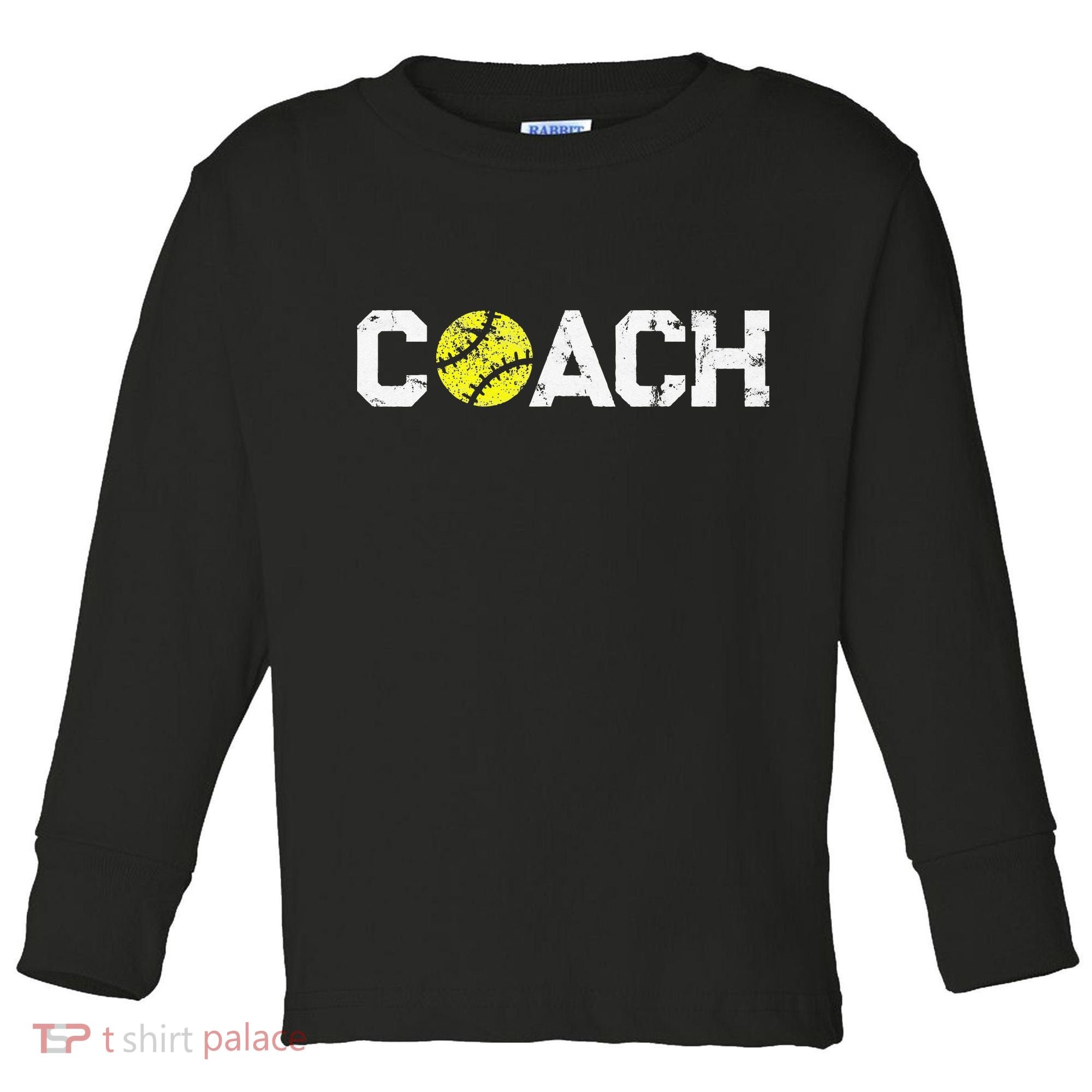 Gifts Softball Coaches Appreciation Softball Coach Toddler Long Sleeve Shirt