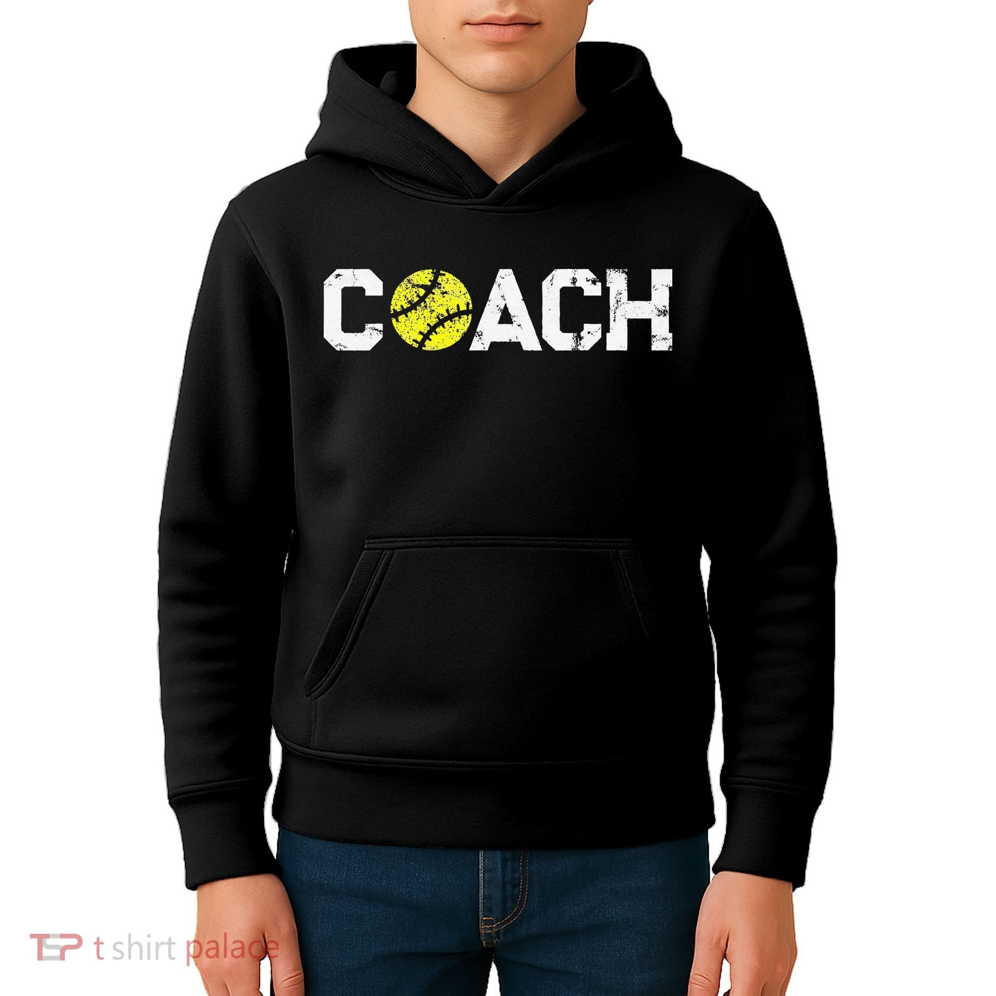 Gifts Softball Coaches Appreciation Softball Coach Kids Hoodie