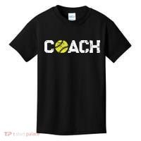 Gifts Softball Coaches Appreciation Softball Coach Kids T-Shirt thumb 0