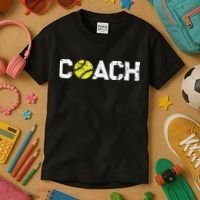 Gifts Softball Coaches Appreciation Softball Coach Kids T-Shirt thumb 3