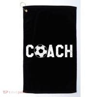 Great Soccer Coach Gift Golf Towel thumb 0