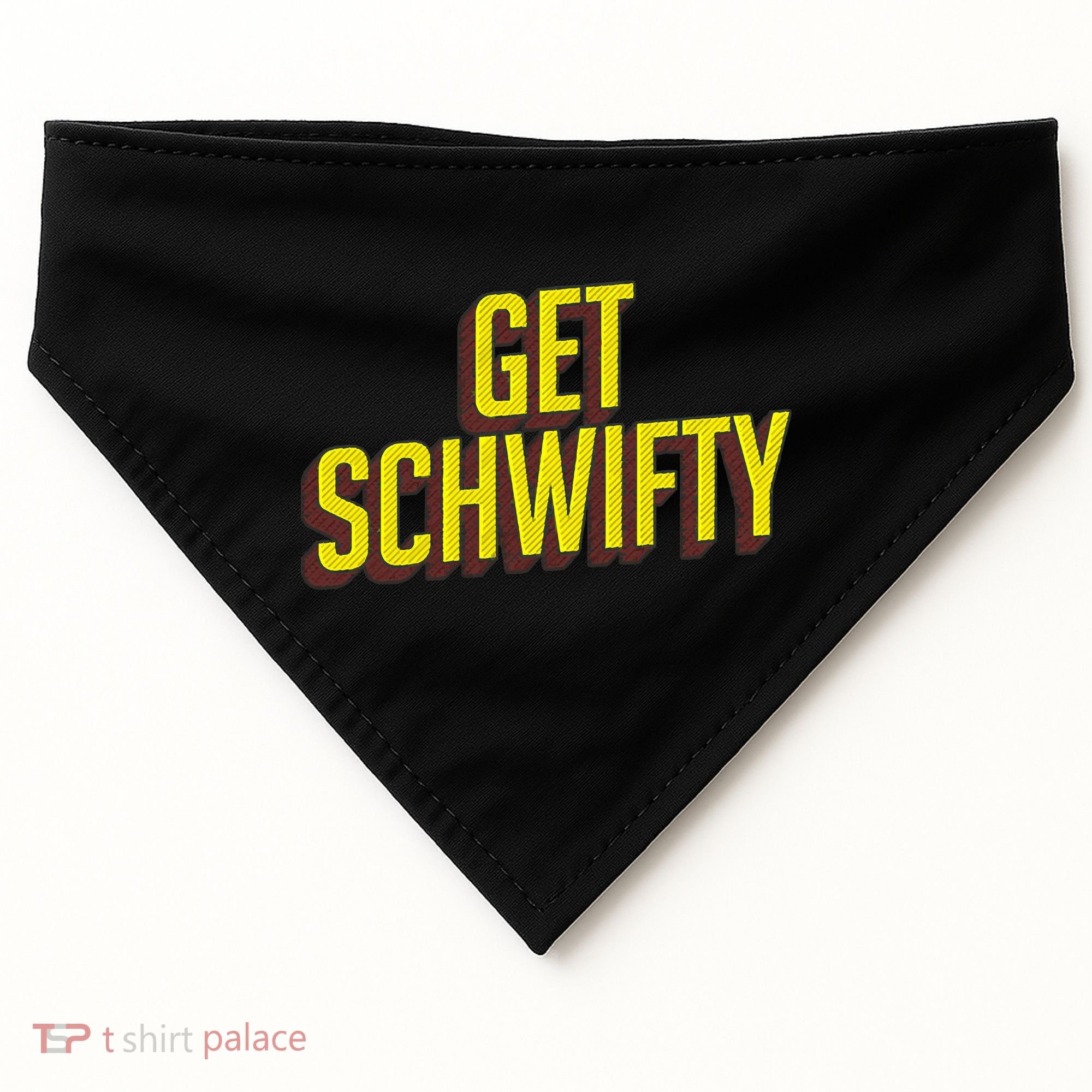Get Schwifty Classic Comic Book Style USA-Made Doggie Bandana