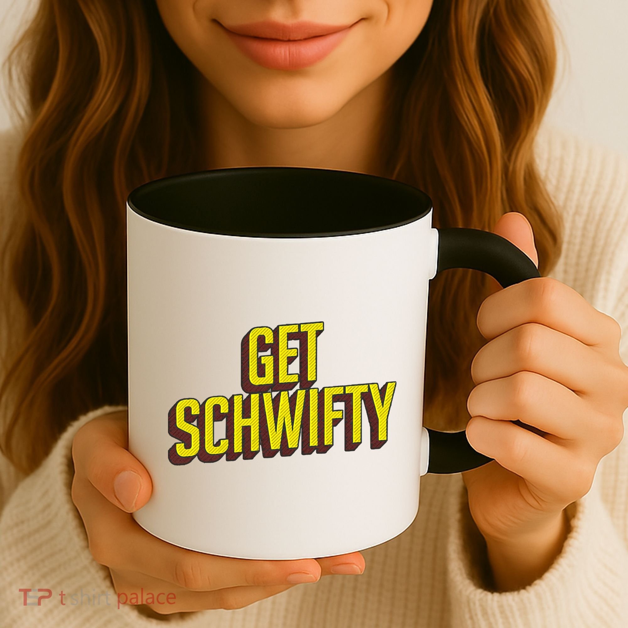 Get Schwifty Classic Comic Book Style Coffee Mug
