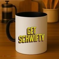 Get Schwifty Classic Comic Book Style Coffee Mug thumb 4