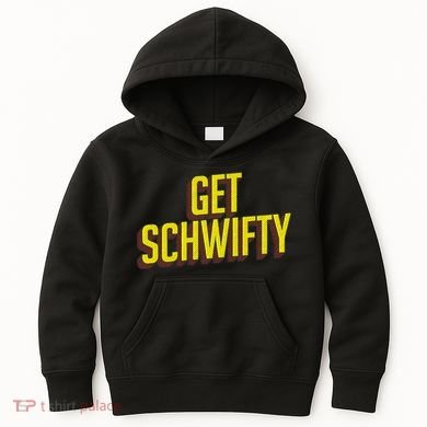 Get Schwifty Classic Comic Book Style Kids Hoodie