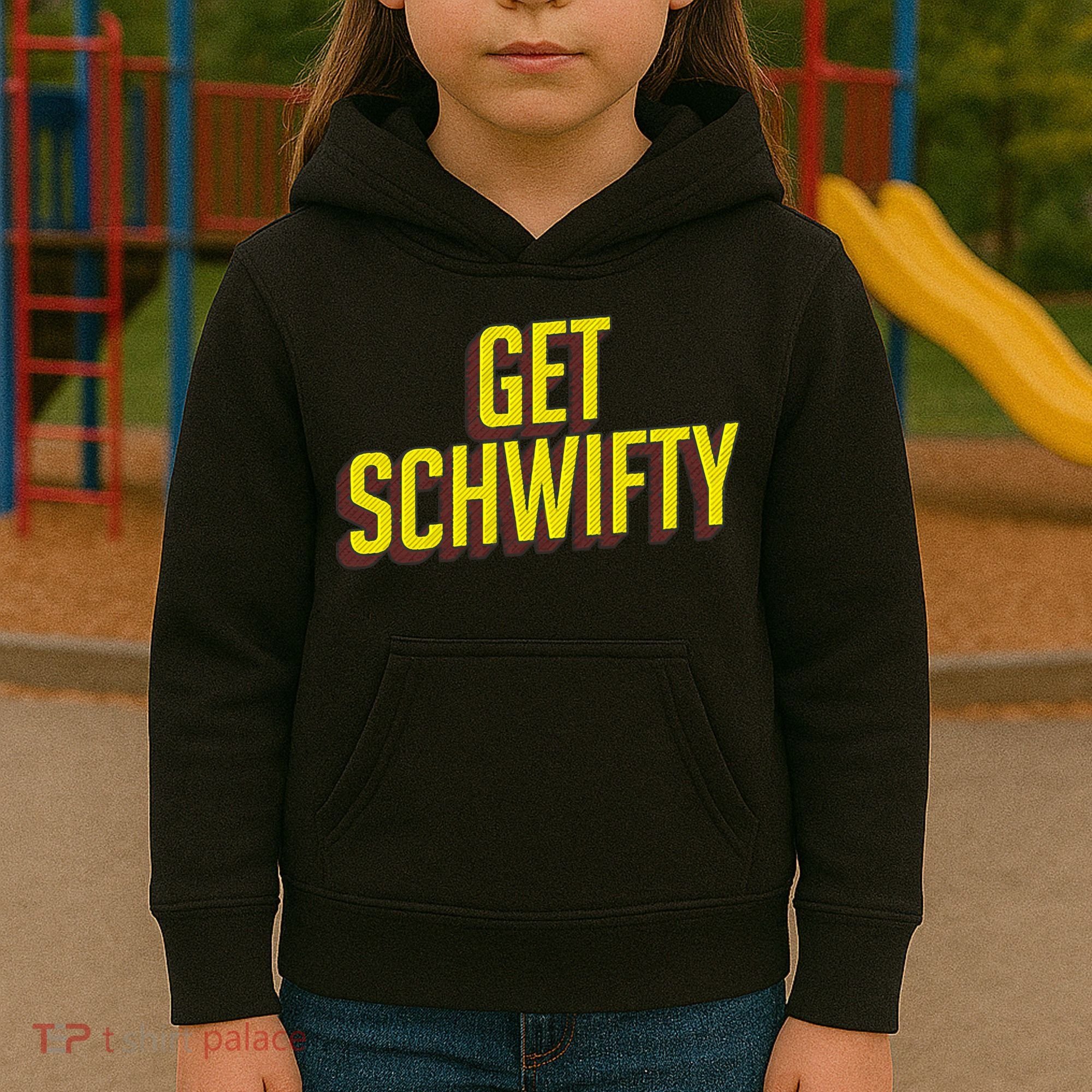 Get Schwifty Classic Comic Book Style Kids Hoodie