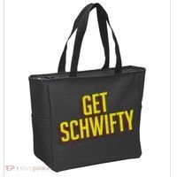 Get Schwifty Classic Comic Book Style Tote Bag thumb 2