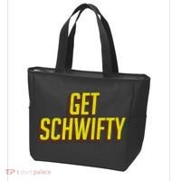 Get Schwifty Classic Comic Book Style Tote Bag thumb 3