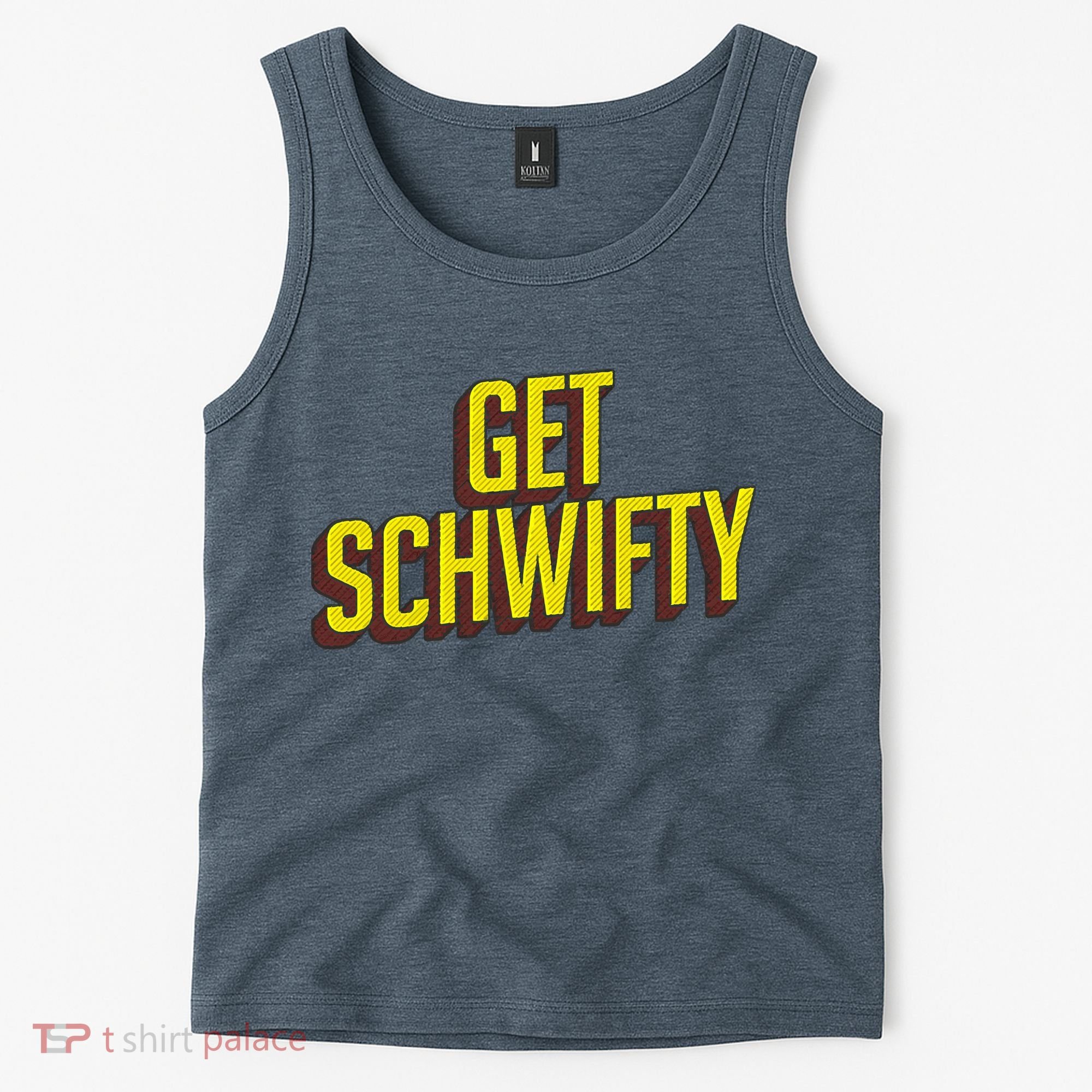 Get Schwifty Classic Comic Book Style Tank Top