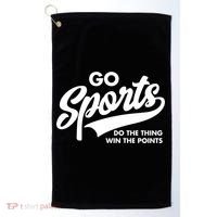 Go Sports Do The Thing Win The Points Golf Towel thumb 0