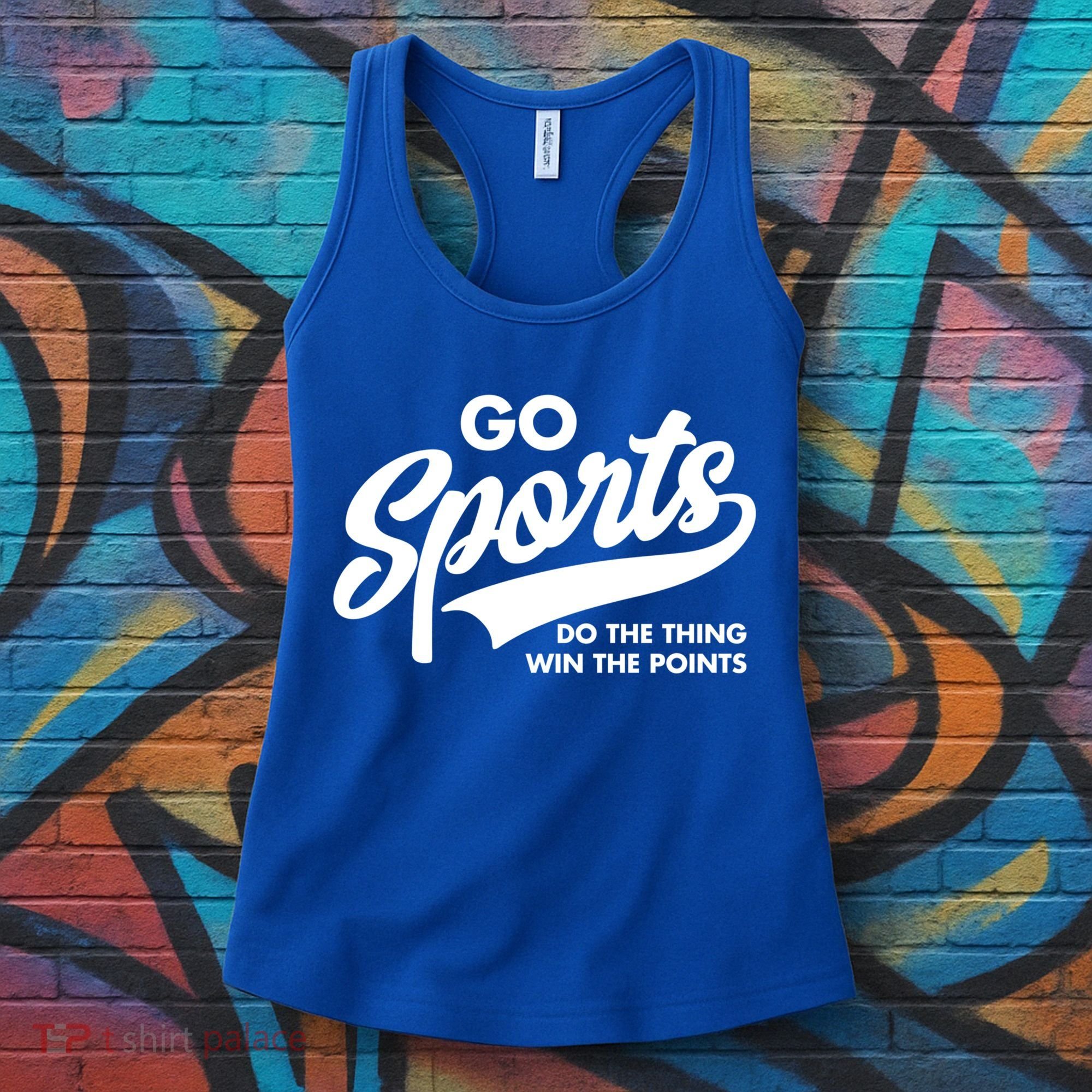 Go Sports Do The Thing Win The Points Women's Tank Top