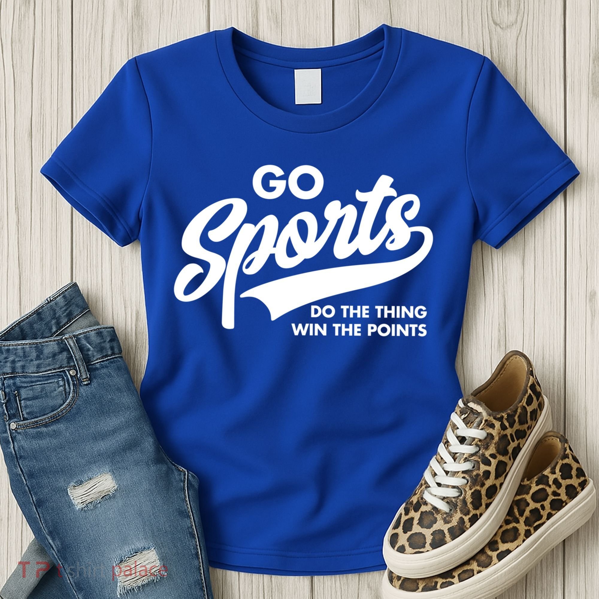 Go Sports Do The Thing Win The Points Women's T-Shirt