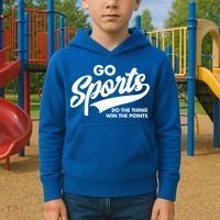 Go Sports Do The Thing Win The Points Kids Hoodie thumb 2